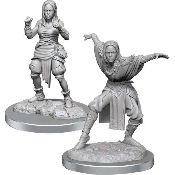 Pathfinder Deep Cuts: Half-Elf Monk Females - Mönchin