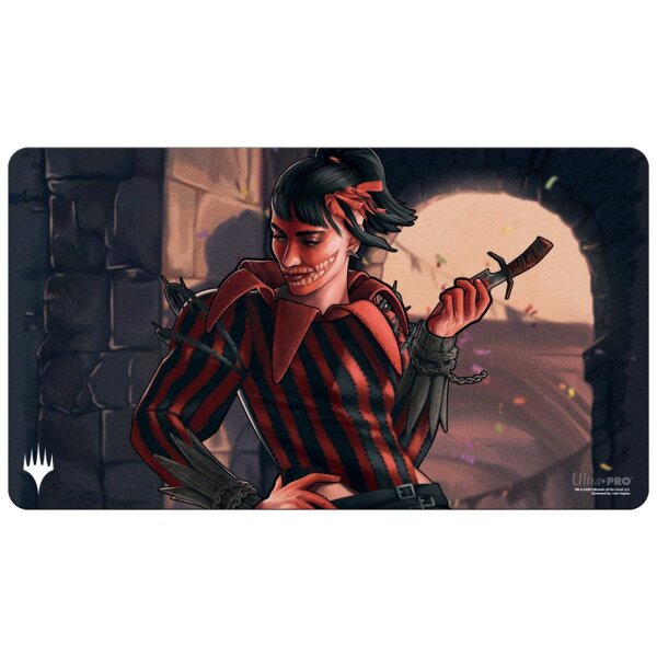 UP - Murders at Karlov Manor - Massacre Girl, Prime Killer - Playmat for MTG
