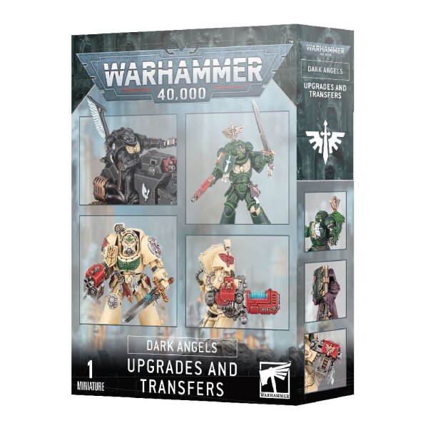 Upgrades und Abziehbilder der Dark Angels