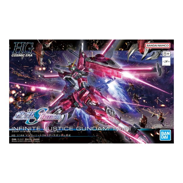 251 - HGCE 1/144 - ZGMF-X191M2 Infinite Justice Gundam Type II