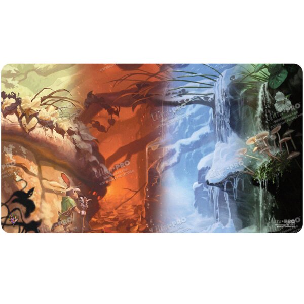 UP - Bloomburrow - Season Lands: Forest (Four Seasons) - Playmat for MTG