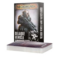 Delaque Vehicle Gang Tactics Cards - EN