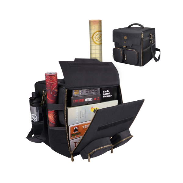 ENHANCE Game Box-Umhängetasche (Schwarz)