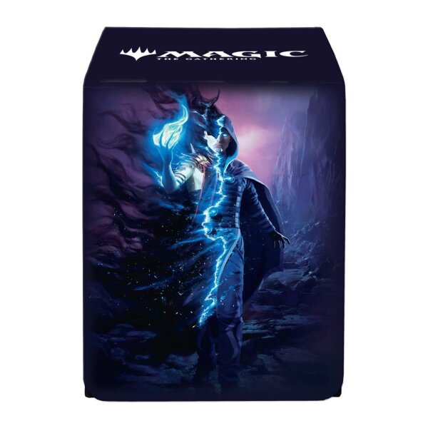 UP - Outlaws of Thunder Junction - Jace, Reawakened - Printed Alcove Flip Deck Box for MTG