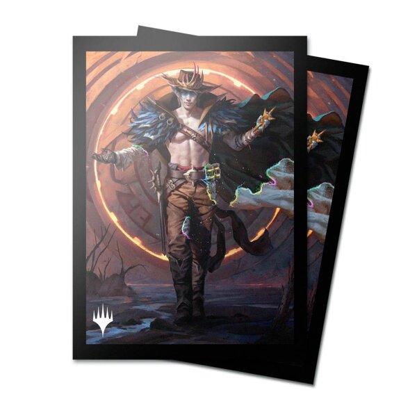 UP - Outlaws of Thunder Junction - Key Art Oko, the Ringleader - 100ct Deck Protector Sleeves for MTG