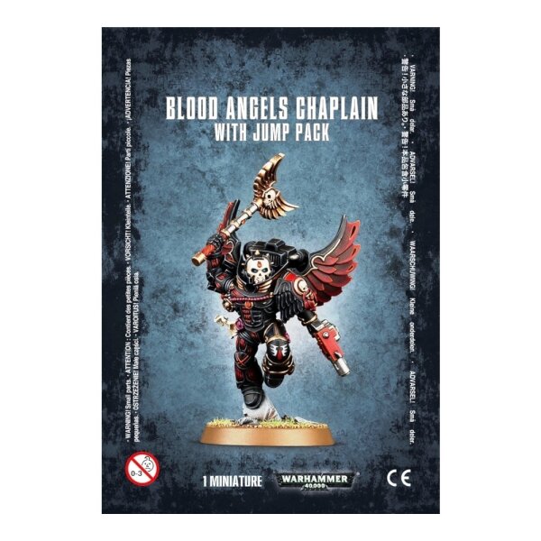 Blood Angels Chaplain with Jump Pack