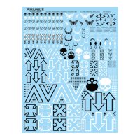 Fahrzeugmarkierungen-Abziehbilderbogen der Legiones Astartes