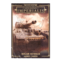 Legions Imperialis: Solar Auxilia Army Cards Pack - EN
