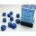 Opaque 12mm D6 Blue/white Dice Block&trade; (36 W&uuml;rfel)