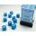 Opaque 12mm D6 Light Blue/white Dice Block&trade; (36 W&uuml;rfel)
