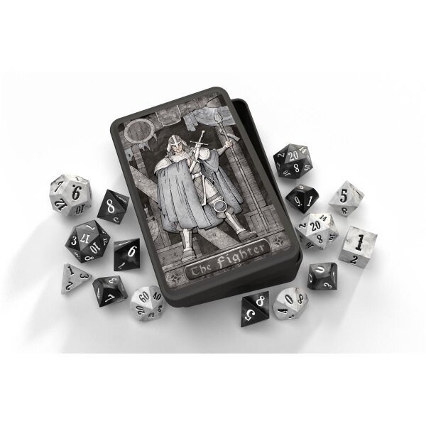Class-Specific Dice Set Fighter (Würfelset für Pathfinder and 5E)