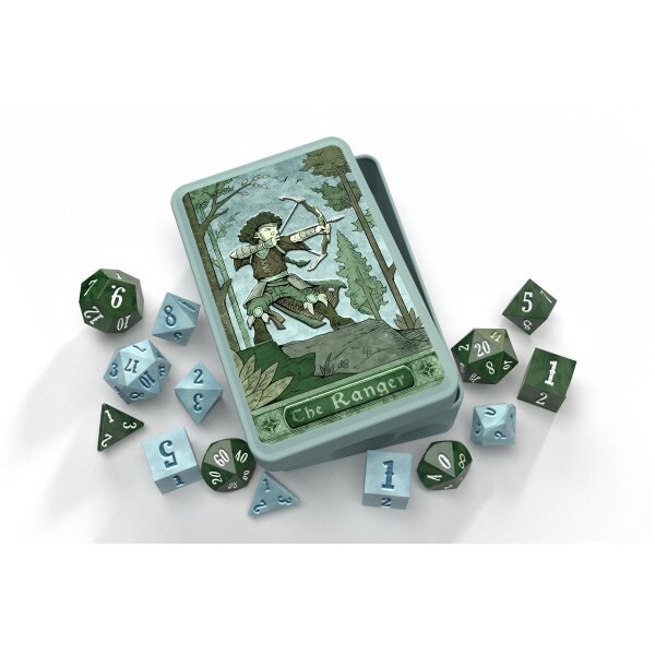 Class-Specific Dice Set Ranger (Würfelset für Pathfinder and 5E)