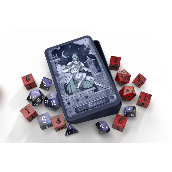 Class-Specific Dice Set Rogue (Würfelset für Pathfinder and 5E)