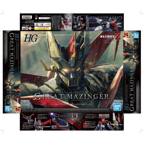 HG 1/144 - Great Mazinger (Mazinger Z: Infinity Ver.)
