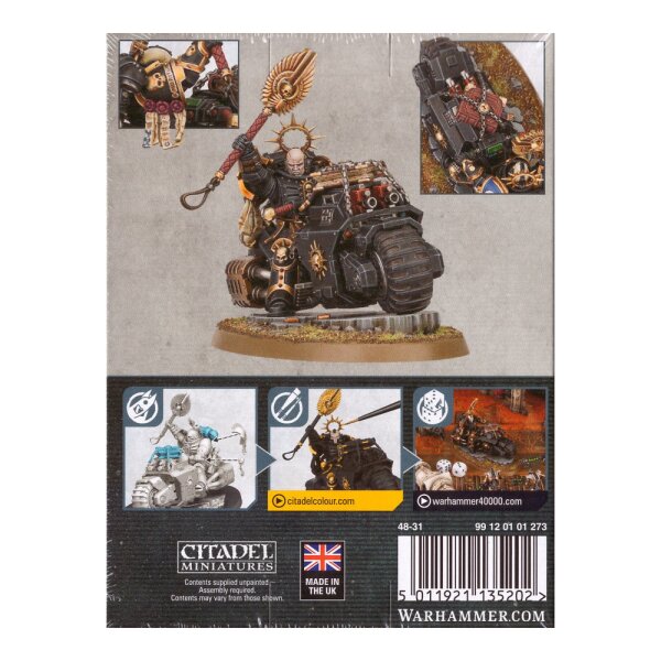 Primaris-Ordenspriester auf Bike