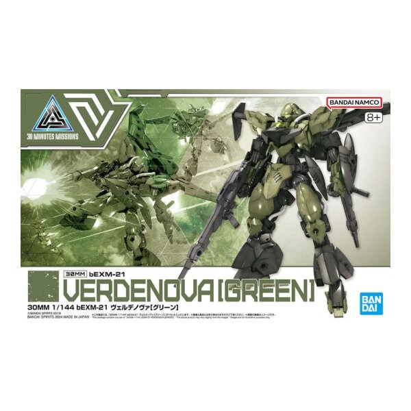63 - 30MM 1/144 - Bexm-21 Verdenova (Green)
