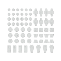 30MM Customize Material 08 (Decoration Parts 1 White)