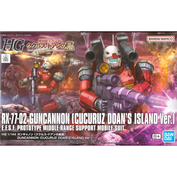 HG 1/144 - Guncannon (Cucuruz Doan’s Island Ver.)
