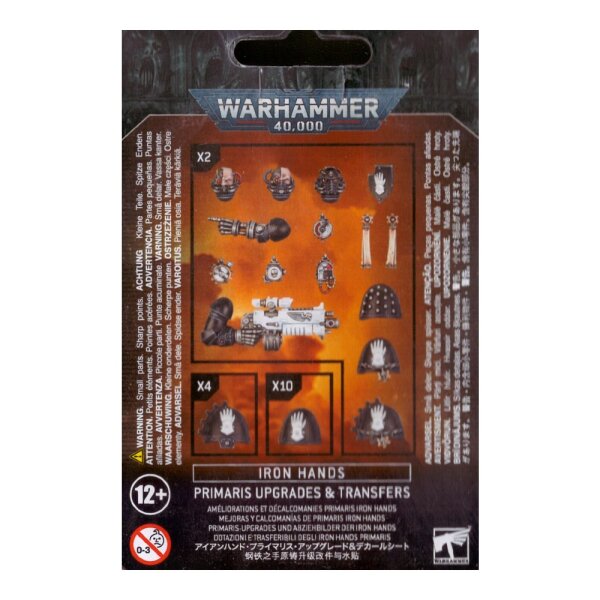 Upgrades: Iron Hands Primaris & Abziehbilder