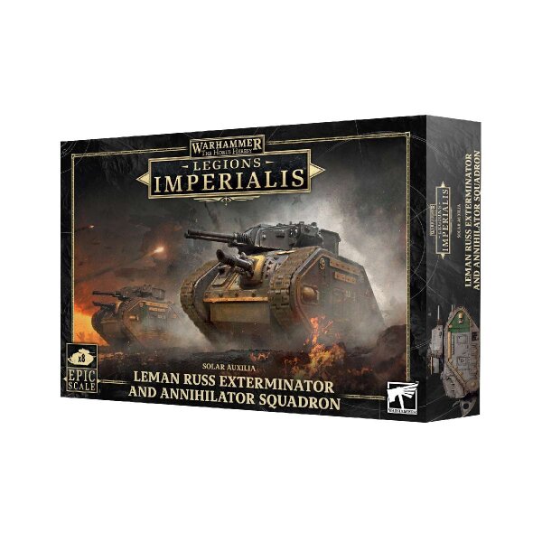 Legions Imperialis: Schwadron Leman Russ Exterminator und Leman Russ Annihilator