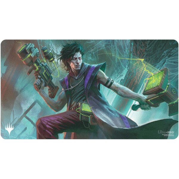 UP - Duskmourn - Winter, Cynical Opportunist (Commander) - Playmat for MTG