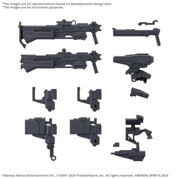 30MM 1/144 - Option Parts Set Armored Core VI Fires of Rubicon Weapon Set 03