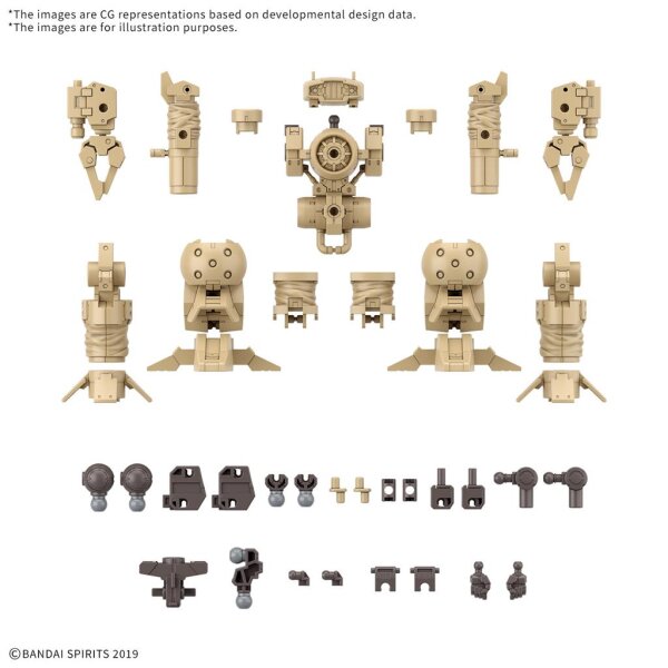 30MM 1/144 - Option Parts Set 18 (Arm Unit / Leg Unit 2)