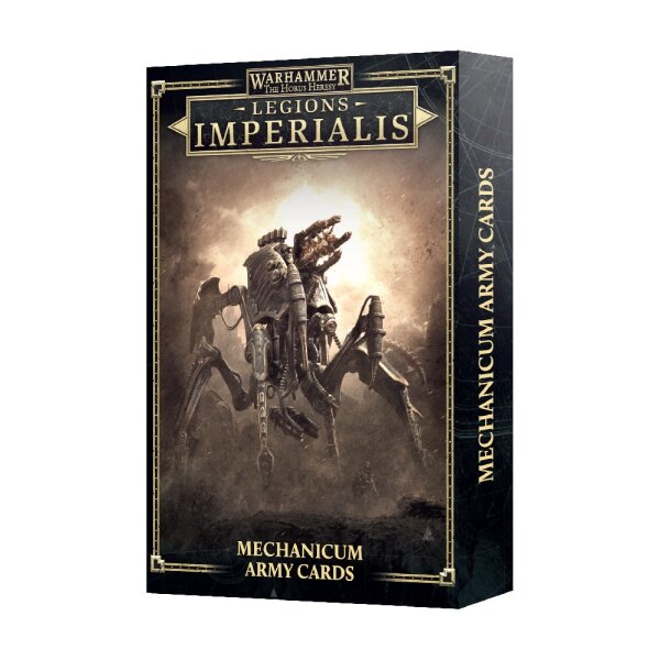 Legions Imperialis: Mechanicum Army Cards - EN