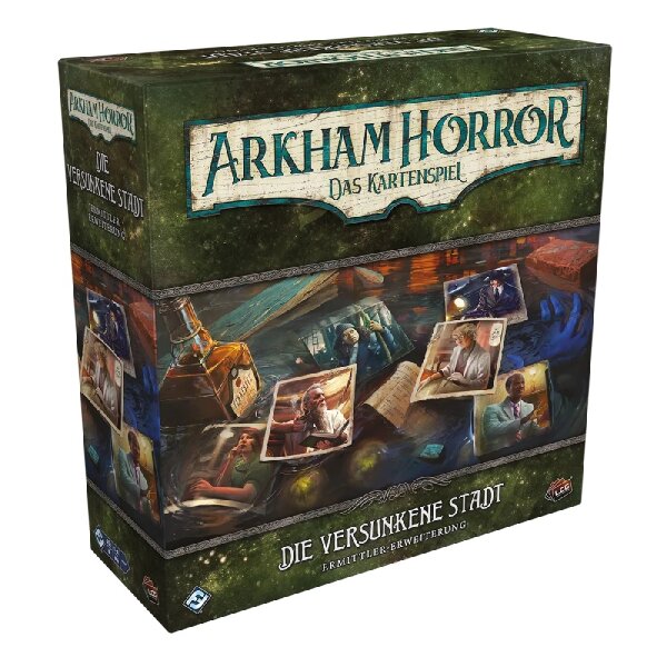 Arkham Horror Das Kartenspiel - Die versunkene Stadt (Ermittler-Erweiterung)