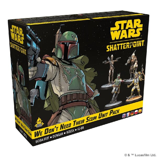 Star Wars: Shatterpoint - We Dont Need Their Scum (Squad-Pack "Diesen Abschaum brauchen wir nicht")