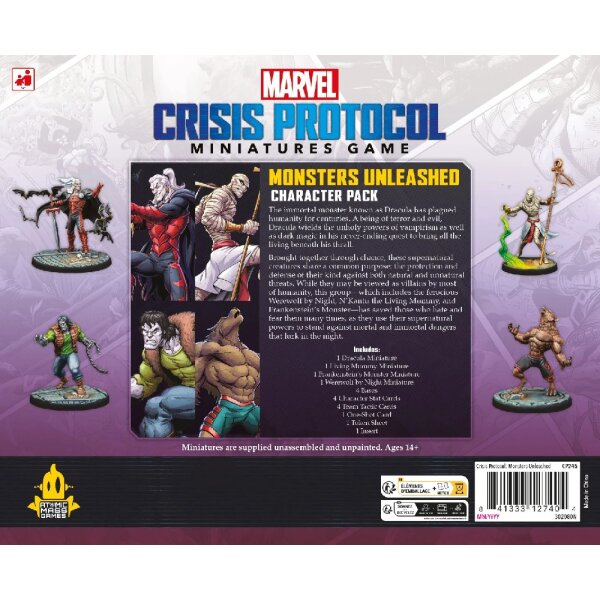 Marvel: Crisis Protocol - Monsters Unleashed (Entfesselte Monster)