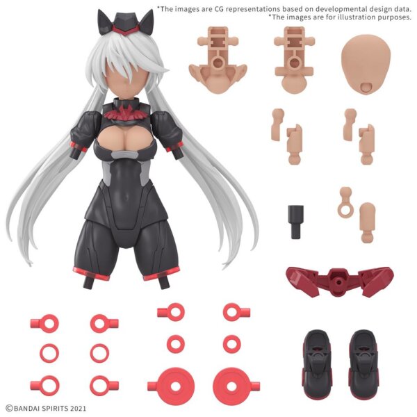 18 - 30MS Option Parts Set 18 (Sergeant Costume) (Color C)