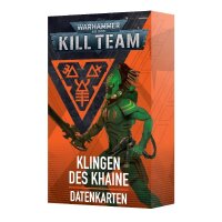 Kill Team Datenkarten: Klingen des Khaine - DE