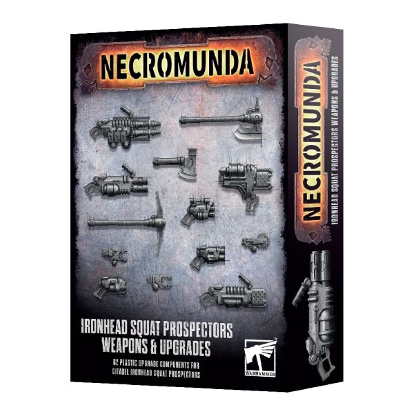 Waffen und Upgrades der Ironhead Squat Prospectors
