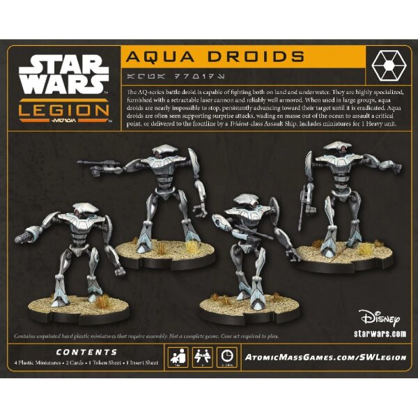 Star Wars: Legion - Aqua Droids (Aqua-Droiden)