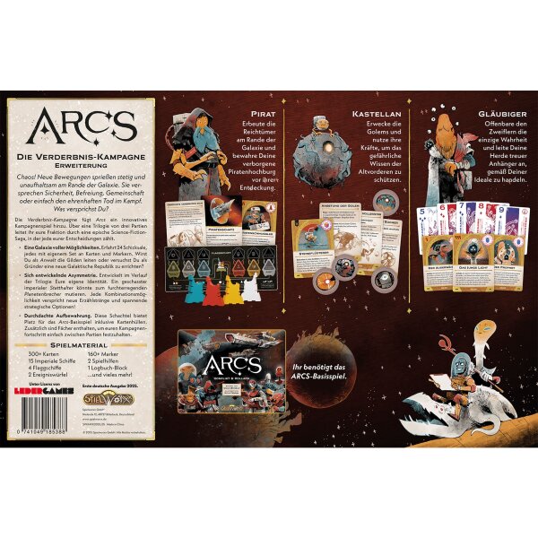 ARCS - Die Verderbnis-Kampagne - Kampagnenerweiterung