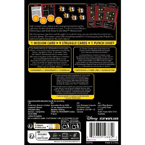 Star Wars: Shatterpoint - First Contact Mission Pack
