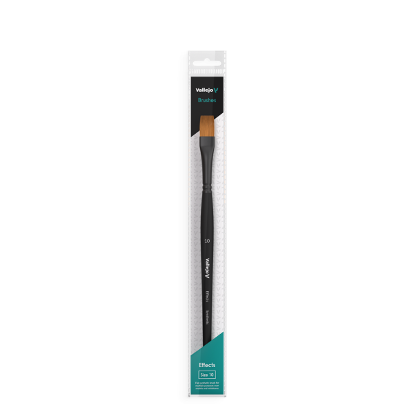 Flat Rectangular Brush No. 10 - Effects - Flachpinsel