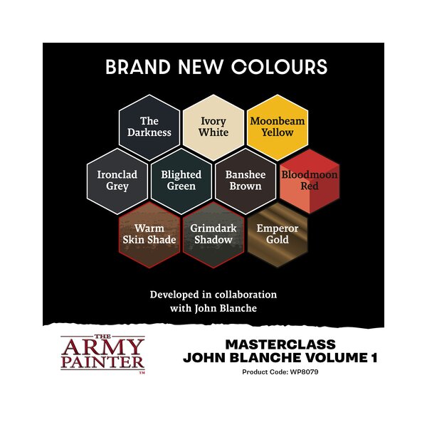 The Army Painter - Masterclass: John Blanche Volume 1 Paint Set