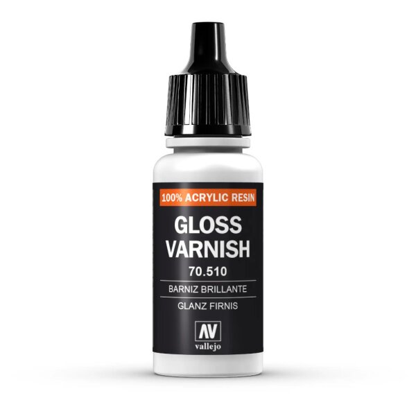 Glanzlack - Glanzfirnis (Gloss Varnish) - 18ml (altes Produktdesign)