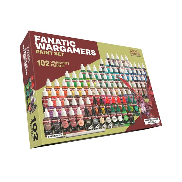 The Army Painter - Warpaints Fanatic Wargamers Paint Set