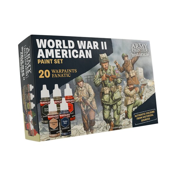 The Army Painter - Warpaints Historical WWII American Paint Set