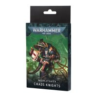 Datenblattkarten: Chaos Knights - DE