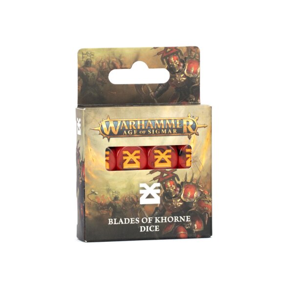 Würfelset der Klingen des Khorne