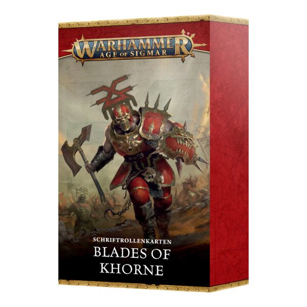 Schriftrollenkarten: Blades of Khorne - DE