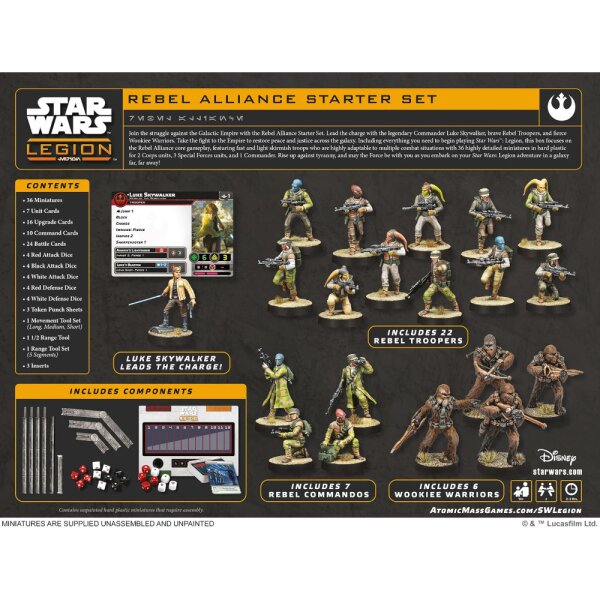 Star Wars: Legion - Rebel Alliance Starter Set (Rebellen-Allianz)