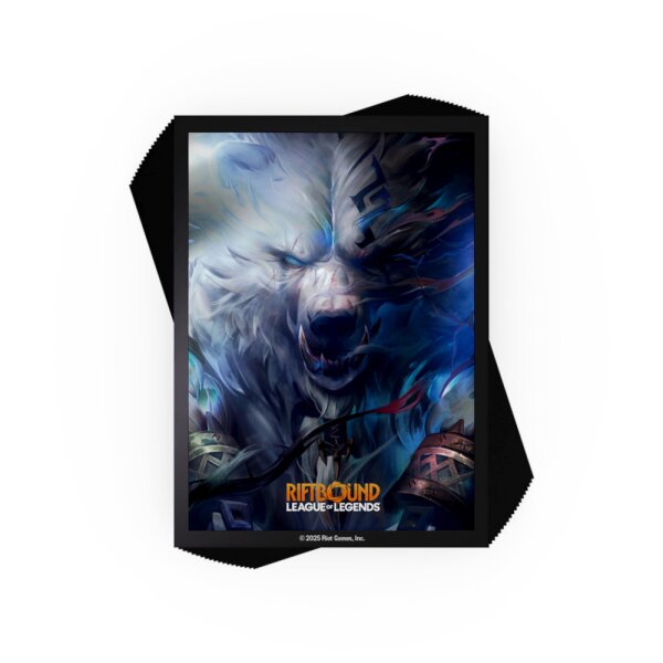 Riftbound: League of Legends TCG - Origins Volibear Art Sleeves (100 Kartenhüllen)