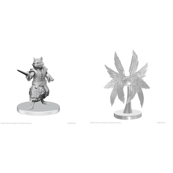 Pathfinder Battles Deep Cuts: Procyal (Raccoon Agathion) & Zoaem (Ring Archon)