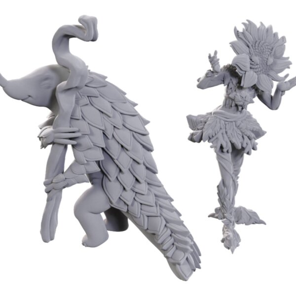 Pathfinder Battles Deep Cuts: Sunflower Leshy and Fruit Leshy