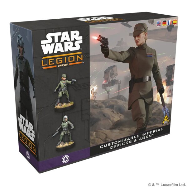 Star Wars: Legion - Customizable Imperial Officer & Agent (Anpassbarer Im. Offizier & Im. Geheimagent)